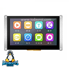 Màn hình HMI 4.3 inch TJC4827T143_011R cảm ứng điện trở