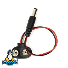 Đế pin 9V ra giắc tròn DC